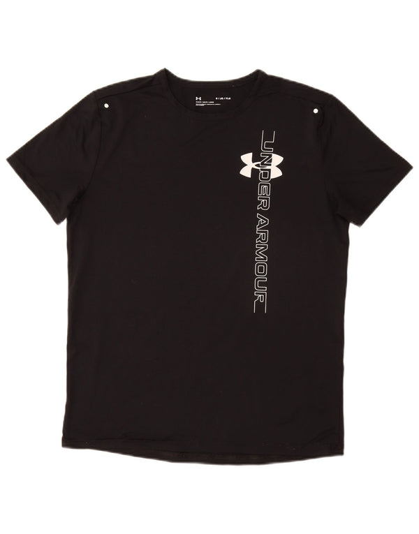 UNDER ARMOUR Camiseta holgada con gráfico para niños 11-12 años Grande Negro