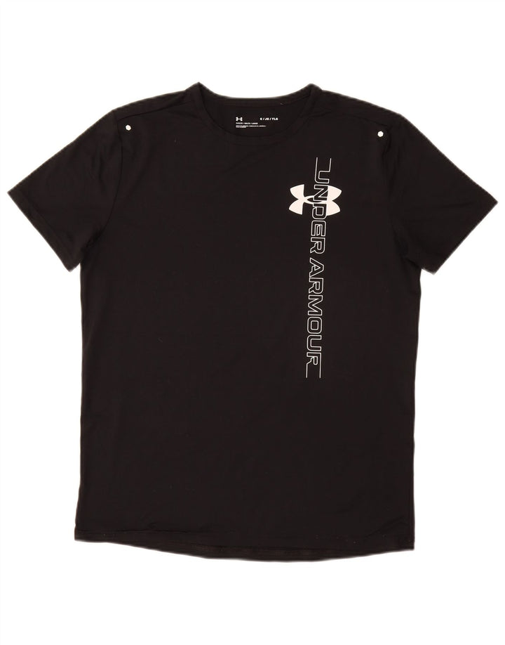 UNDER ARMOUR Camiseta holgada con gráfico para niños 11-12 años Grande Negro