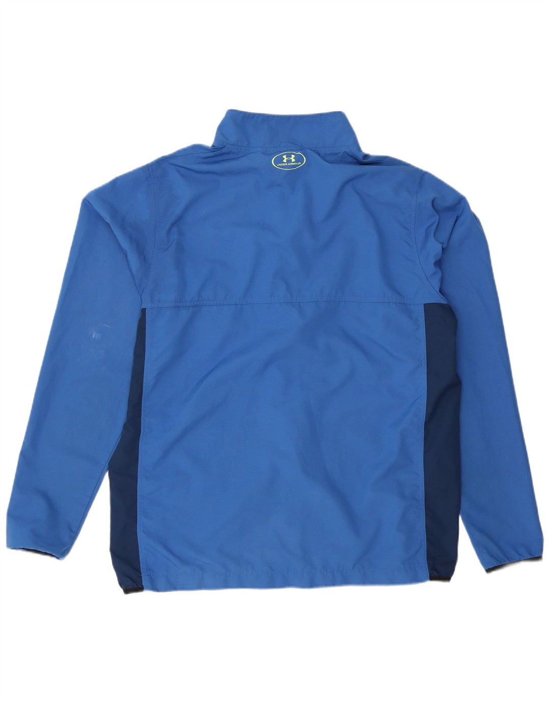 Under Armour Hombre Chándal Top Chaqueta Grande Azul Colorblock Poliéster