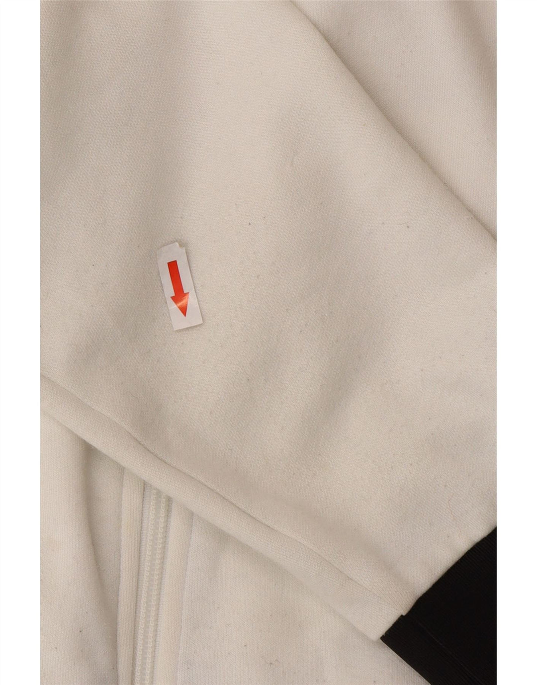 Nike - Chaqueta de chándal para hombre, color blanco medio, poliéster con bloques de color