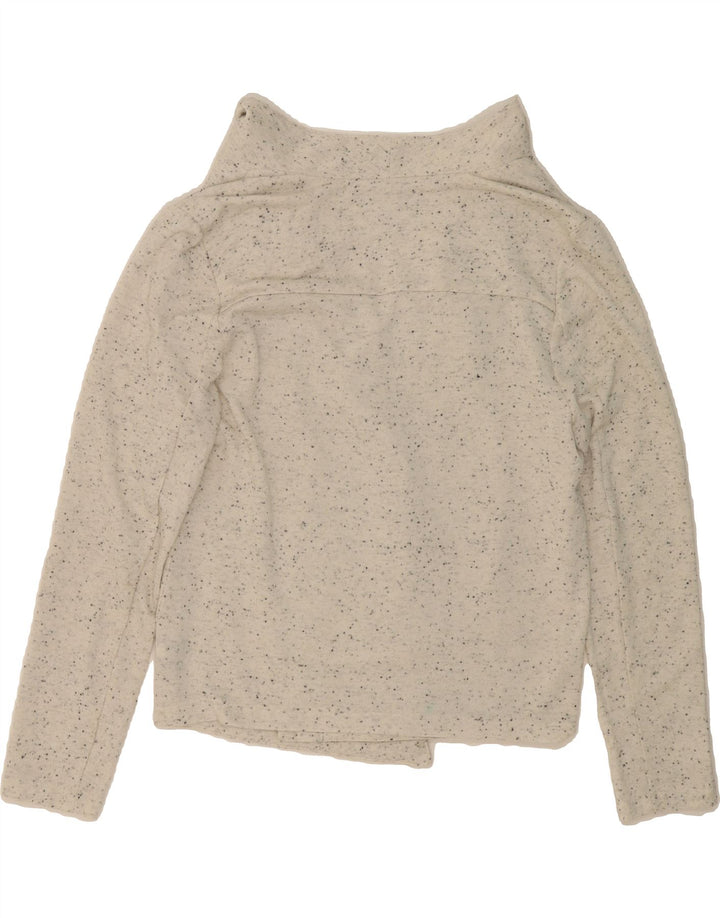 MOSSIMO Womens Open Cardigan Sweater UK 18 XL White Flecked Polyester Vintage Mossimo and Second-Hand Mossimo from Messina Hembry 