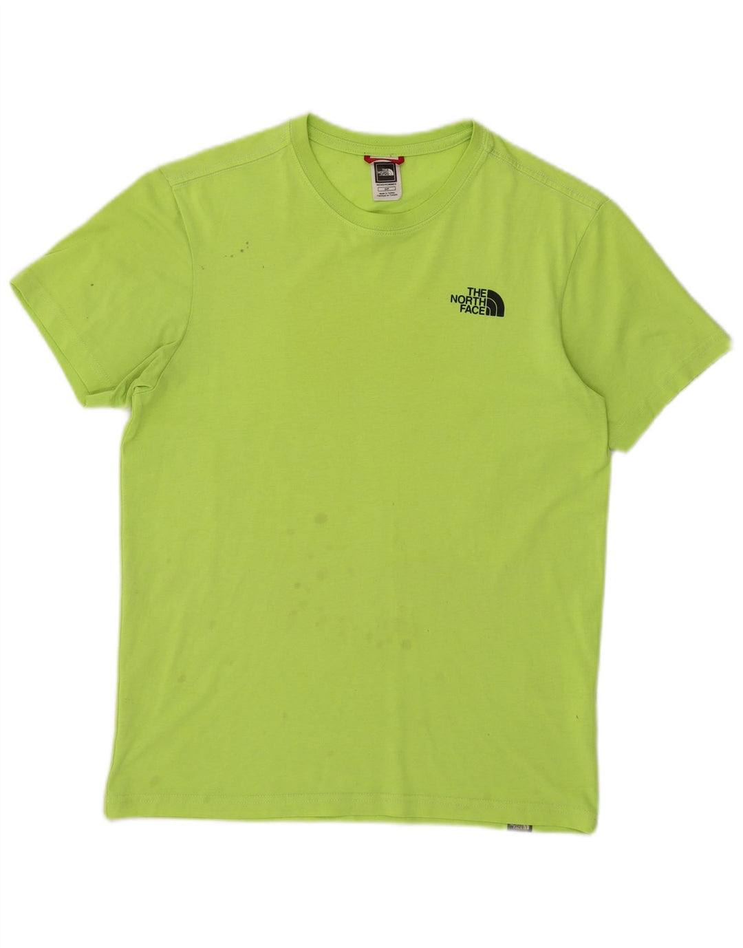The North Face Camiseta Gráfica Para Hombre Top Small Verde Poliéster