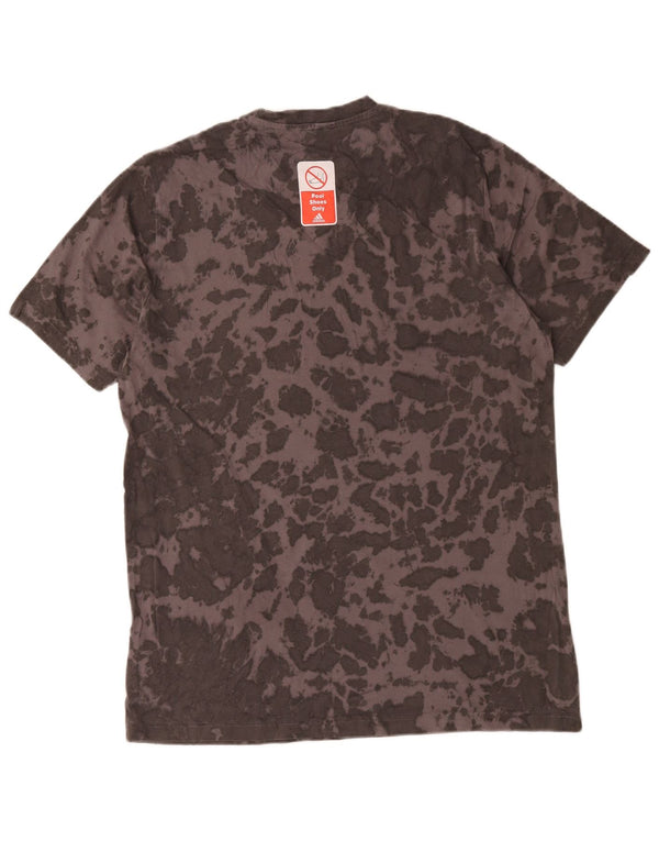 Camiseta Adidas Hombre Top Gris Medio Algodón Tie Dye