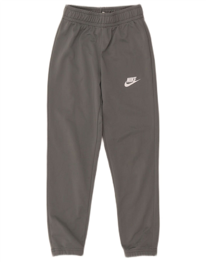 Nike Pantalones de chándal para niña Joggers 7-8 años XS Gris Poliéster