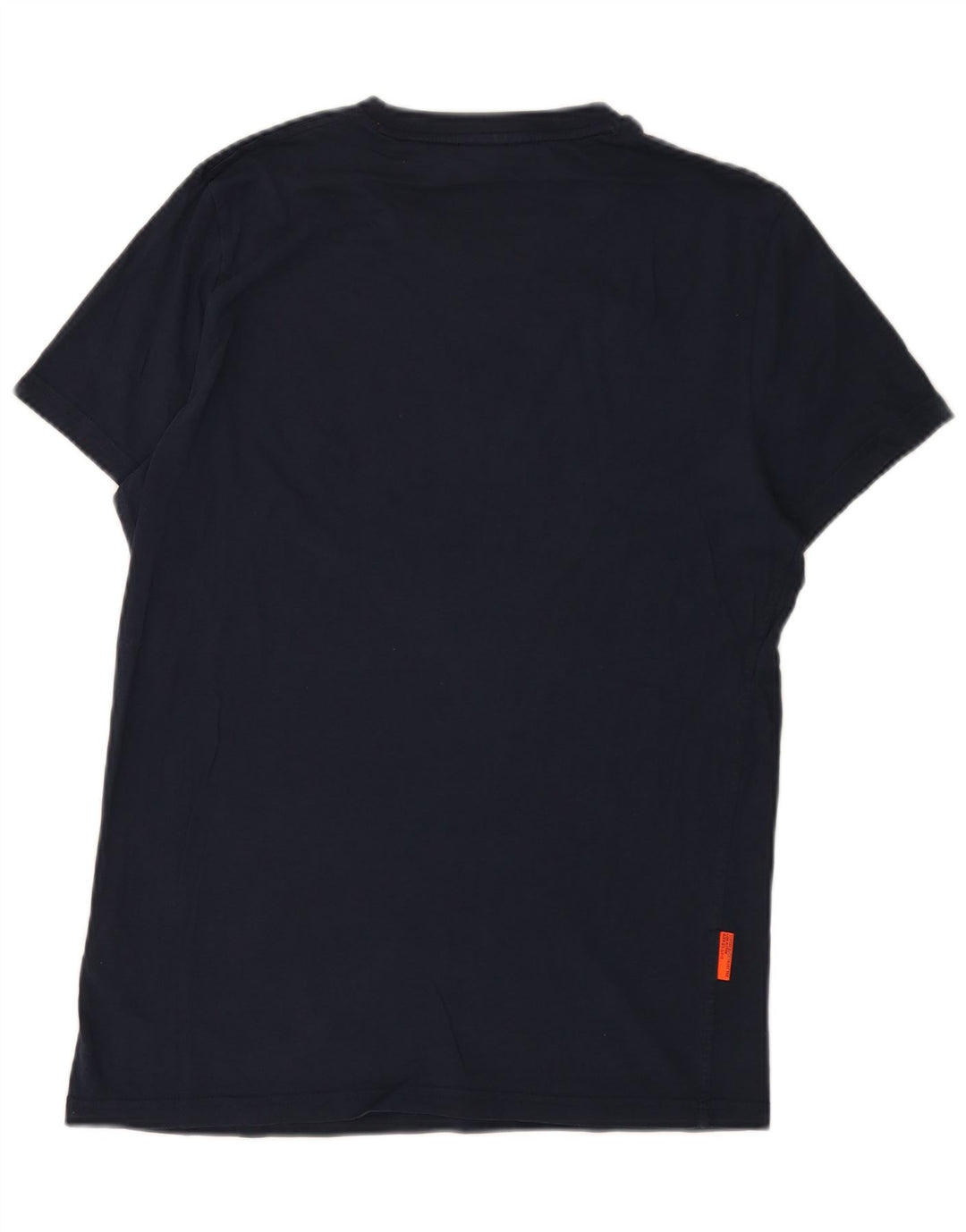 Superdry Camiseta para hombre Top Large Azul Marino Algodón