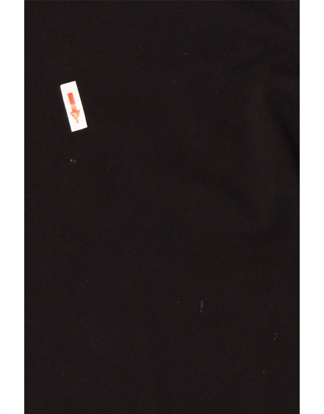 Marks & Spencer - Jersey con cuello en V para hombre, talla grande, algodón negro