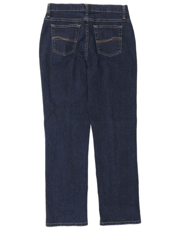Lee Jeans Rectos para Mujer US 8 Medium W28 L30 Azul Marino Algodón