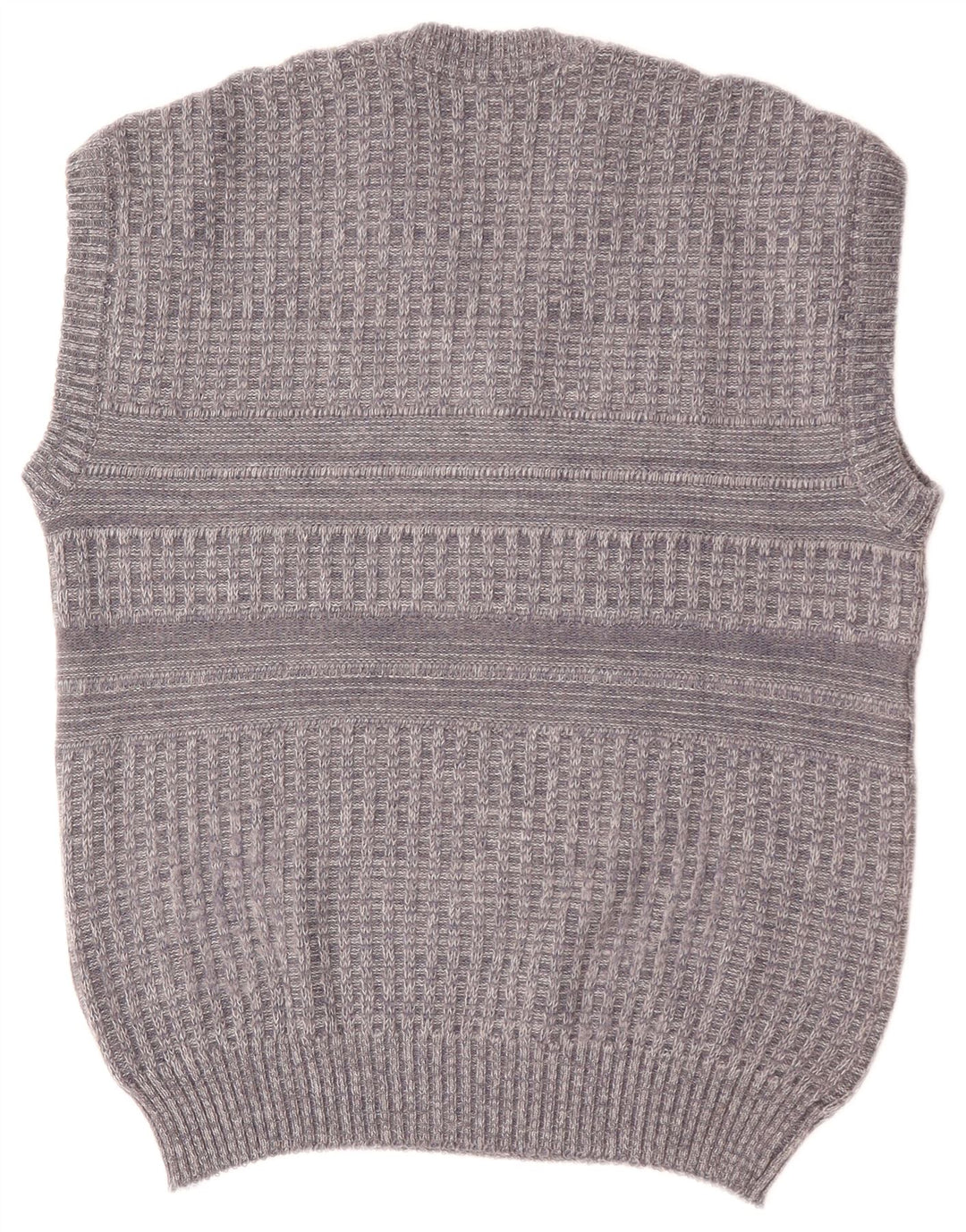 Vintage hombres chaleco tanque top grande gris