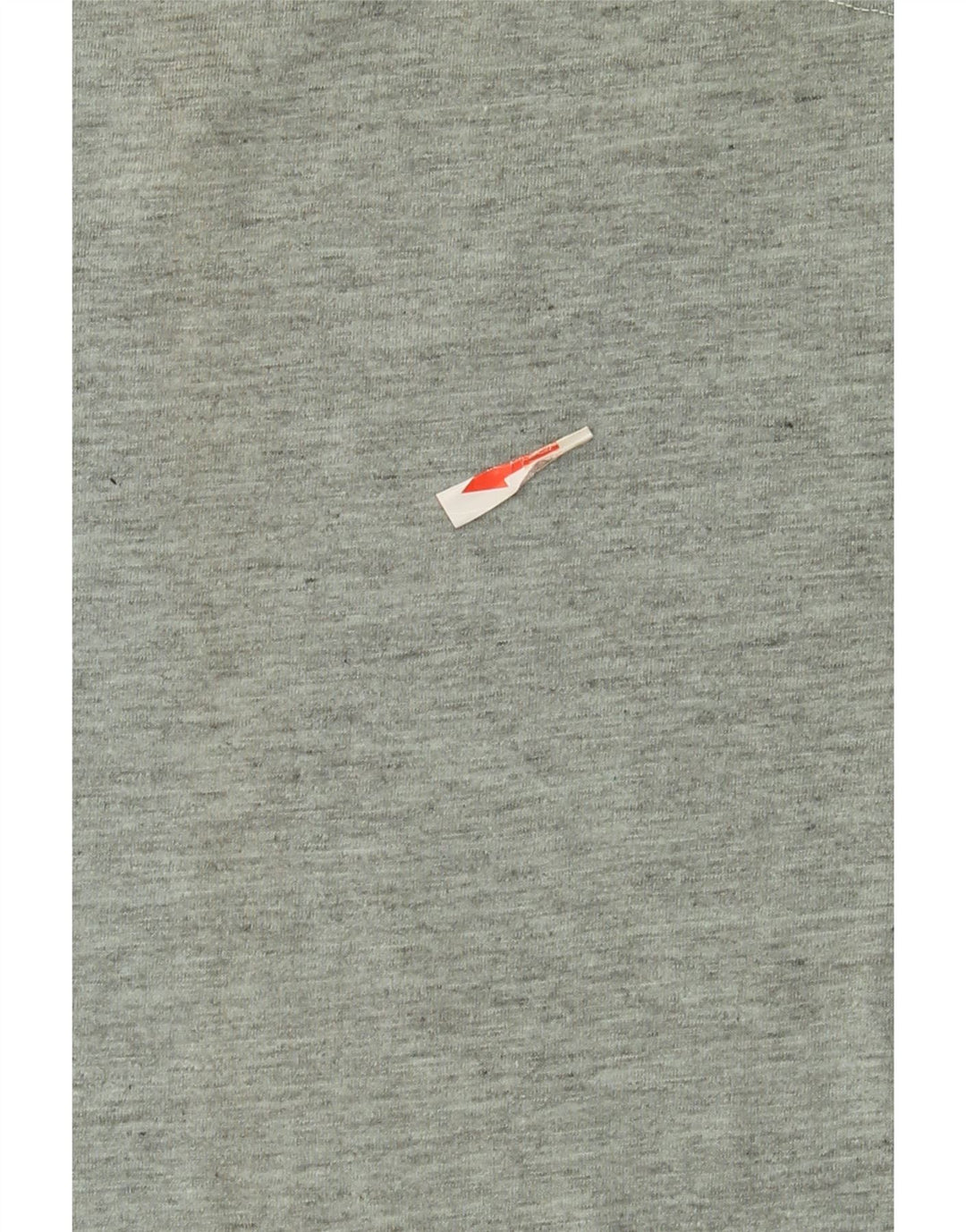 Vintage camiseta para hombre Top grande gris moteado