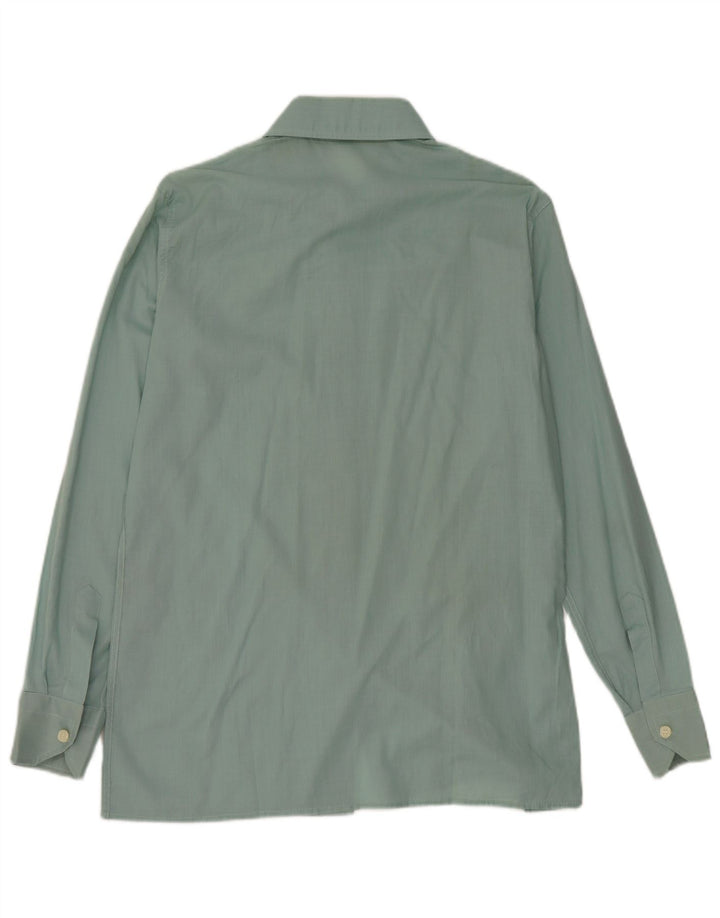 Camisa vintage para hombre pequeña verde