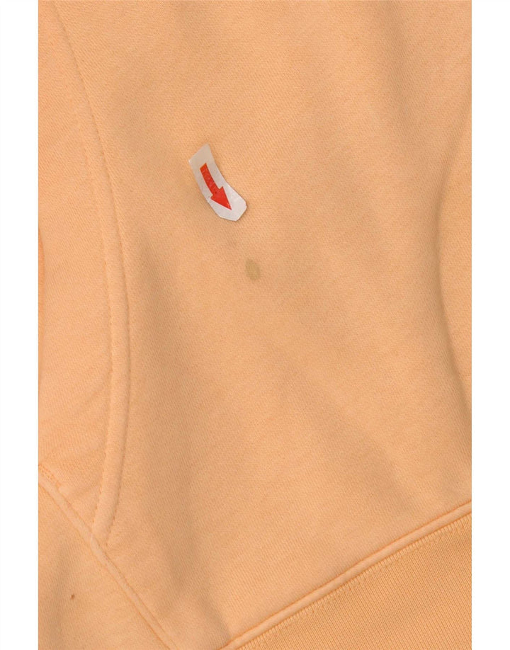 Nike Jersey con capucha para hombre, color naranja medio, algodón