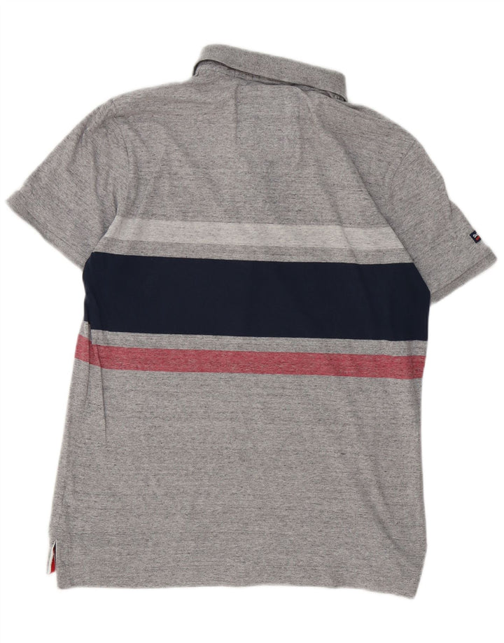 Superdry Polo Para Hombre De Algodón A Rayas Gris Grande