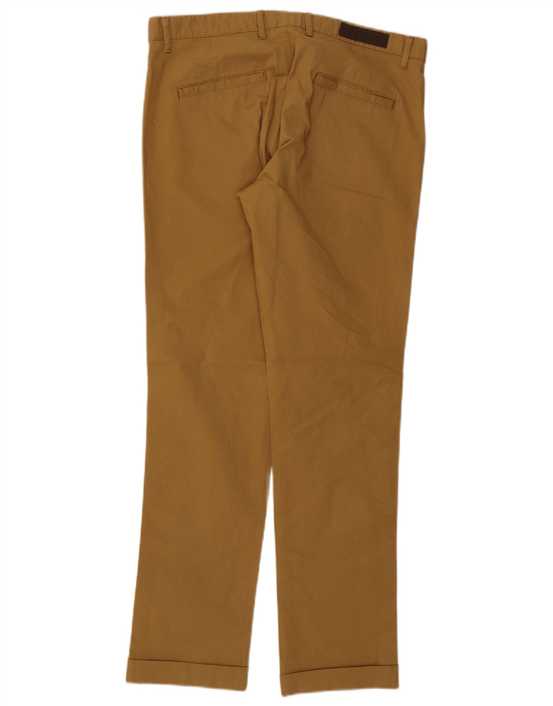 ZARA Pantalón chino recto para hombre EU 44 Large W34 L32 Beige