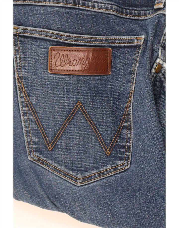 Wrangler Vaqueros rectos de corte regular para hombre W34 L32 Algodón azul