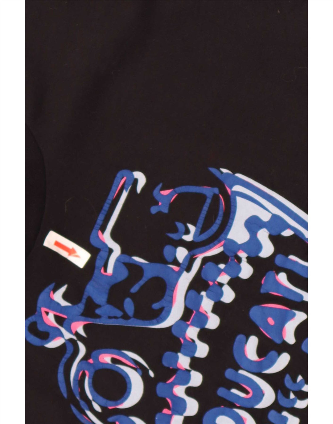 Ducati Camiseta gráfica para mujer Top UK 12 Medium Black Cotton