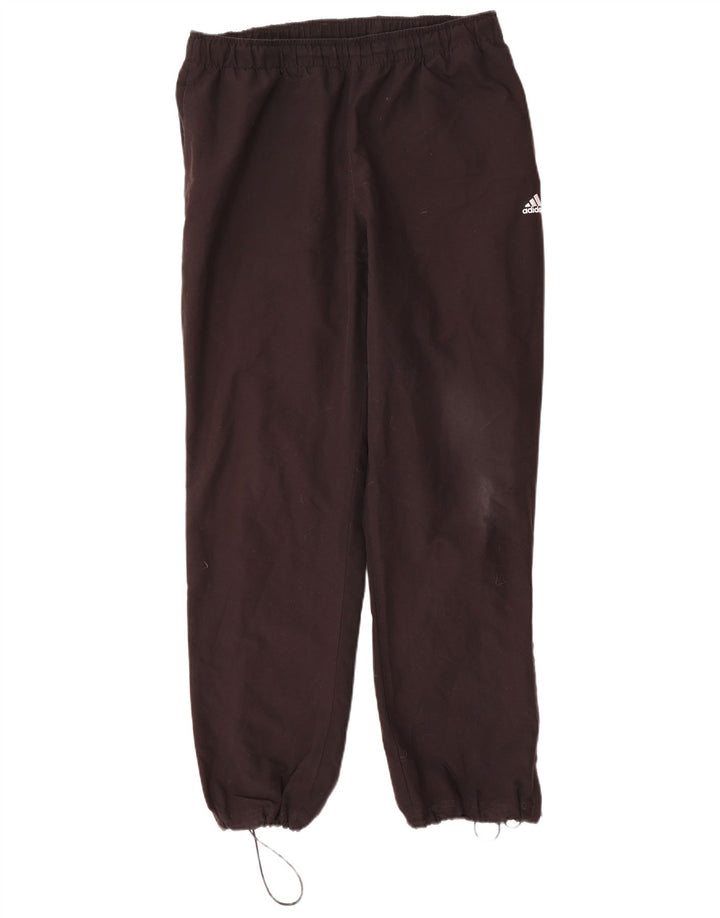 ADIDAS Hombre Chándal Pantalones Joggers Grande Negro Poliéster