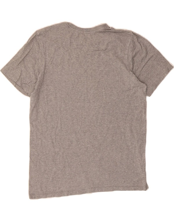 NIKE Mens Athletic Cut Graphic T-Shirt Top Medium Grey