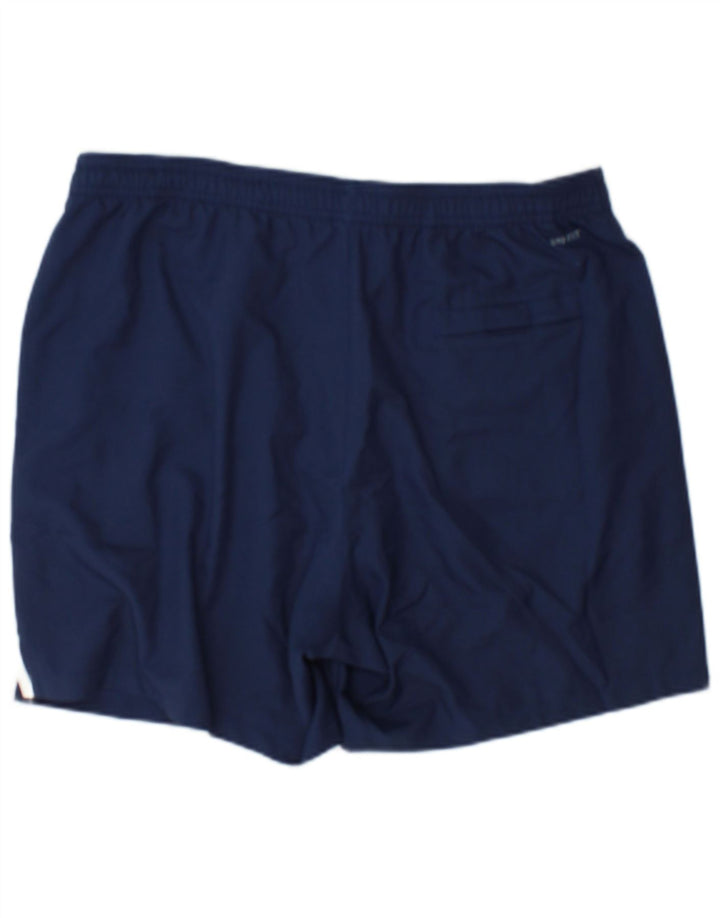 Nike - Pantalones cortos deportivos Dri Fit para hombre, talla grande, azul marino