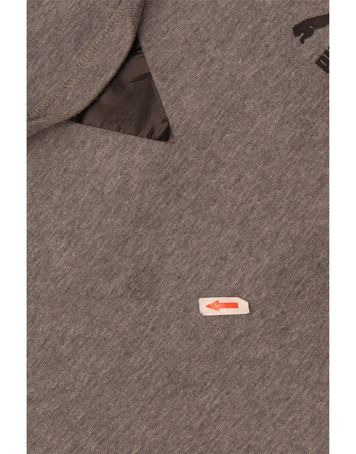 Puma Hombre Sudadera Gráfica Jumper XL Gris Algodón