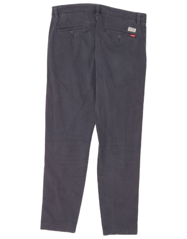 Levi's Pantalón chino cónico de corte estándar para hombre W32 L32 Algodón azul marino