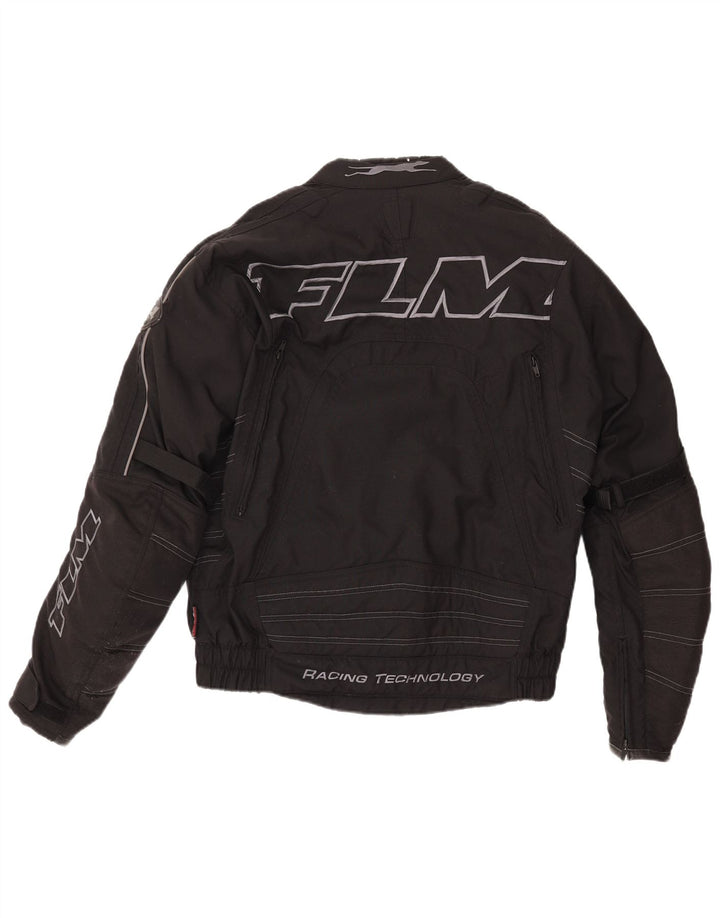 FLM Chaqueta gráfica para hombre IT 52/54 Grande Poliamida negra