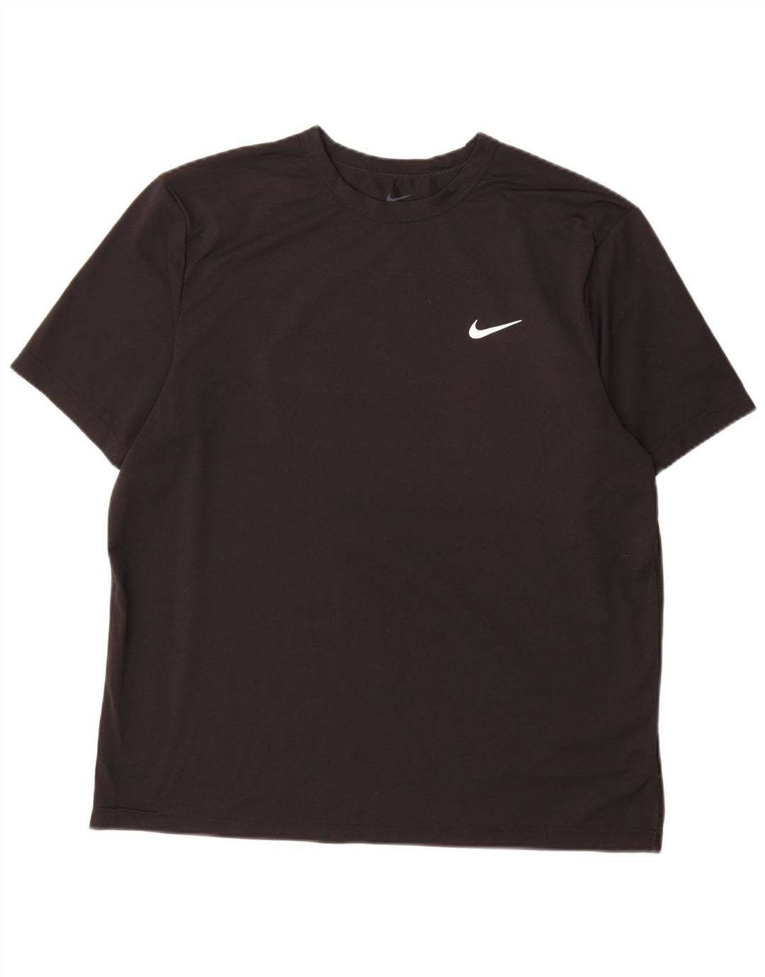 Nike - Camiseta Dri Fit para hombre, talla grande, poliéster negro