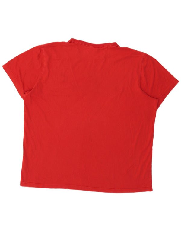 Puma Camiseta gráfica para hombre Top XL Rojo