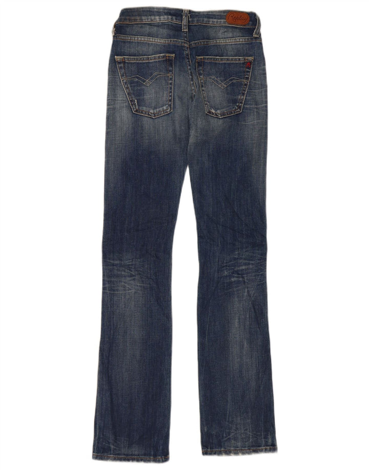 Vaqueros ajustados con corte bootcut para mujer Replay W25 L32 Algodón azul