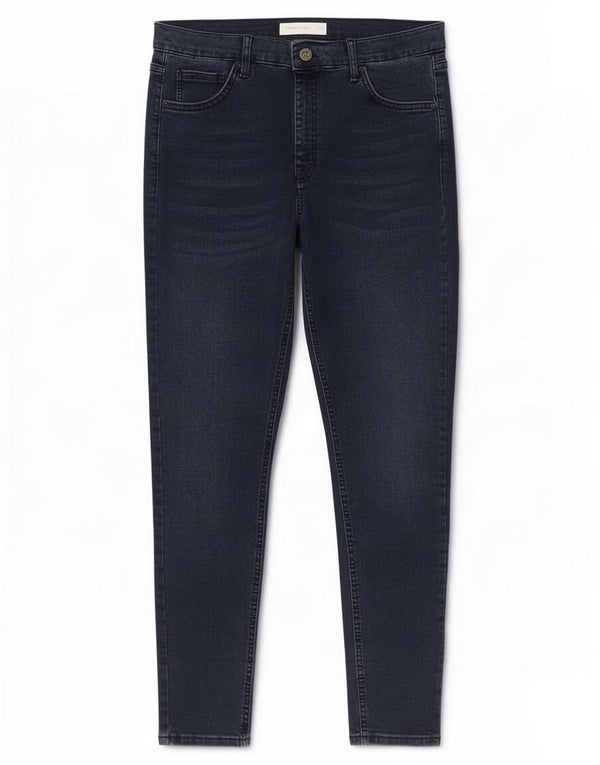 Vaqueros ajustados para mujer Topshop W34 L32 Poliéster azul marino