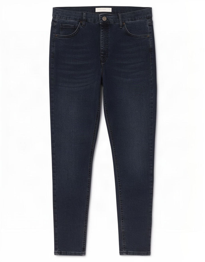 Vaqueros ajustados para mujer Topshop W34 L32 Poliéster azul marino