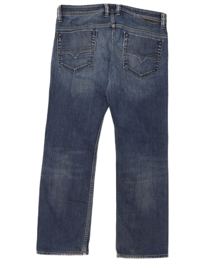 DIESEL Vaqueros Rectos Safado Regular Slim W30 L27 Algodón Azul Hombre