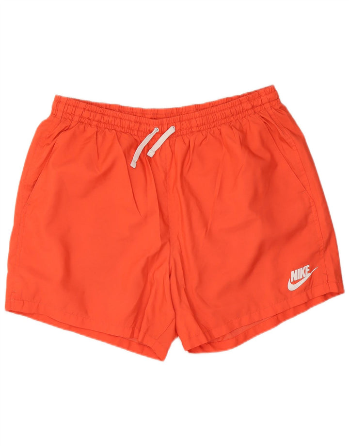 Nike Traje de baño para hombre 2XL Naranja Poliéster