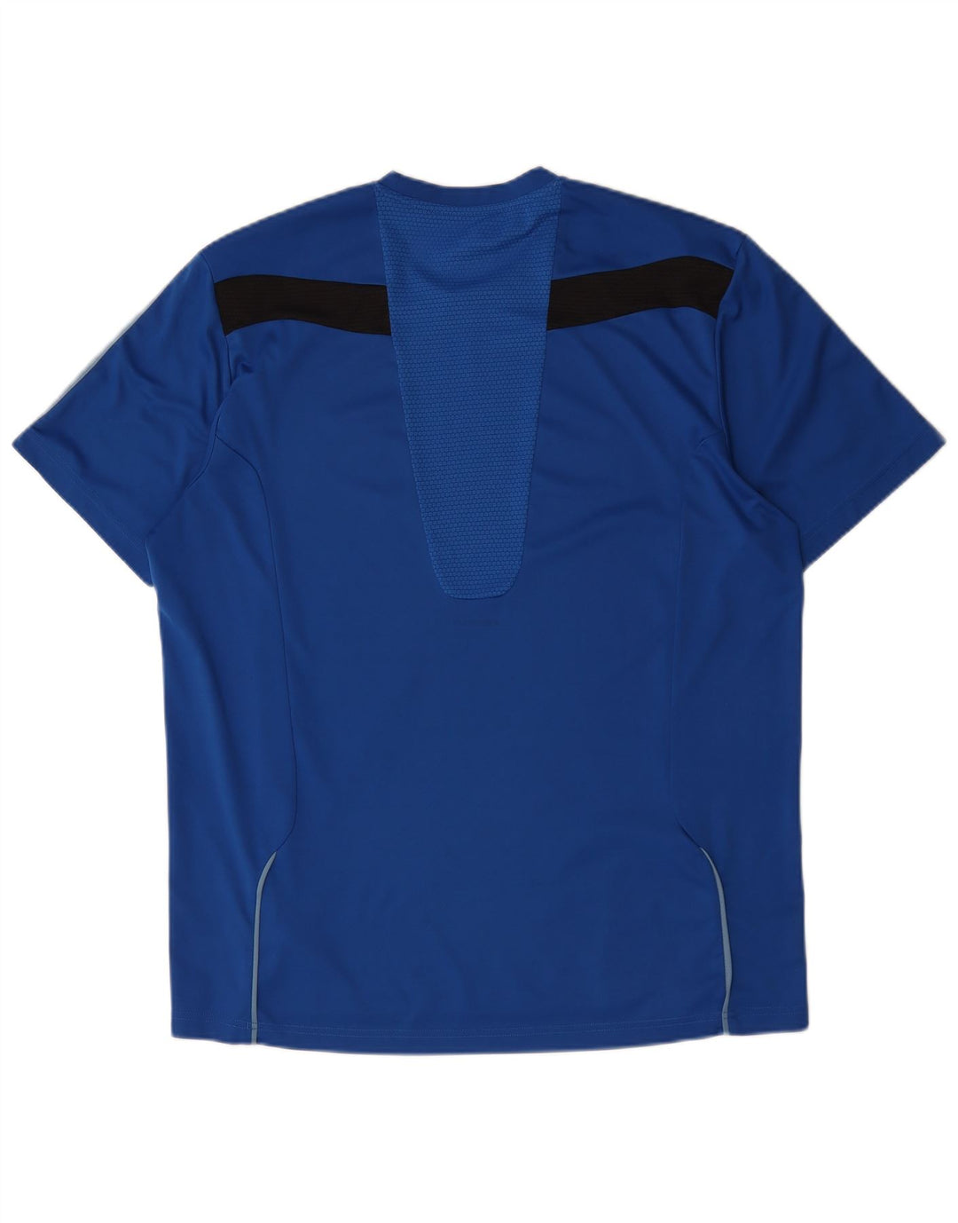 Adidas Hombre Camiseta Top XL Azul Colorblock Poliéster