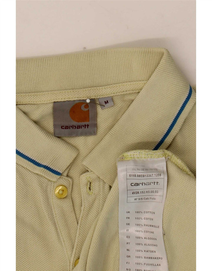 Polo Carhartt Hombre De Algodón Amarillo Medio