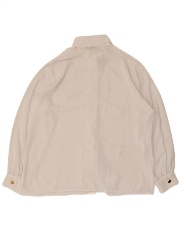 Blusa Biaggini Mujer EU 44 XL Blanco