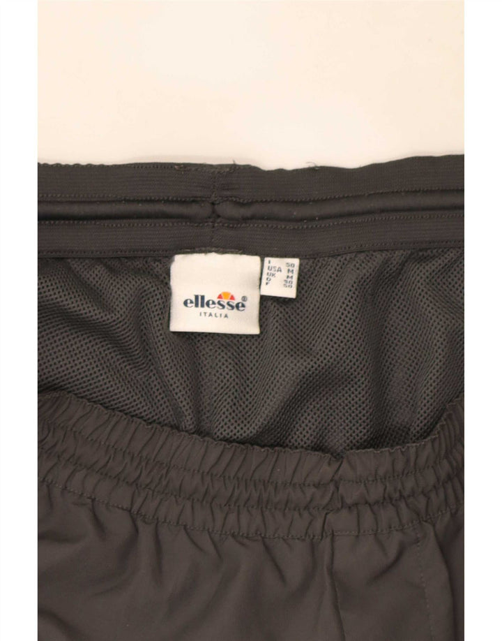 Ellesse Hombre Pantalones De Chándal Gris Medio A Rayas