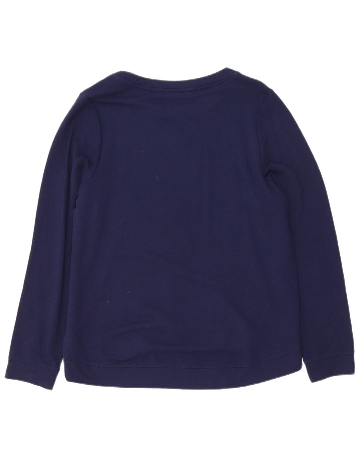 Oasis Mujer Sudadera Gráfica Jumper UK 40 Medium Azul Marino Viscosa