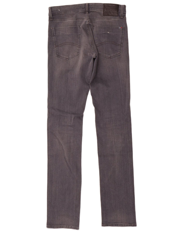 Tommy Hilfiger Jeans Scanton Slim para Mujer W32 L36 Algodón Gris