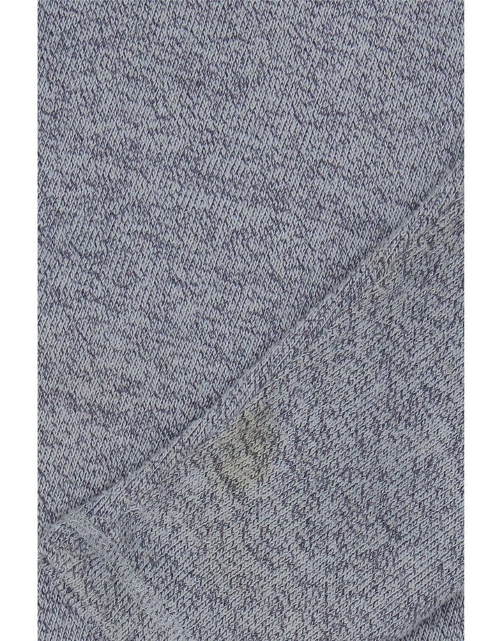 Weird Fish Chaqueta superior de chándal para mujer UK 40 Poliéster moteado azul medio