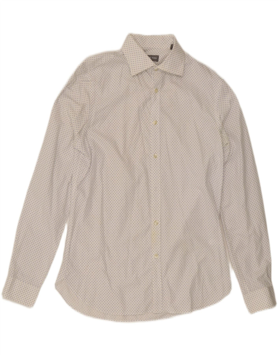 MICHAEL KORS Camisa para hombre mediana blanca manchada