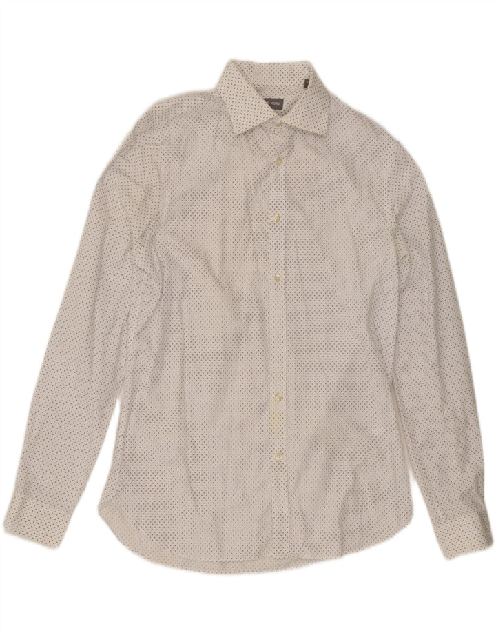 MICHAEL KORS Camisa para hombre mediana blanca manchada