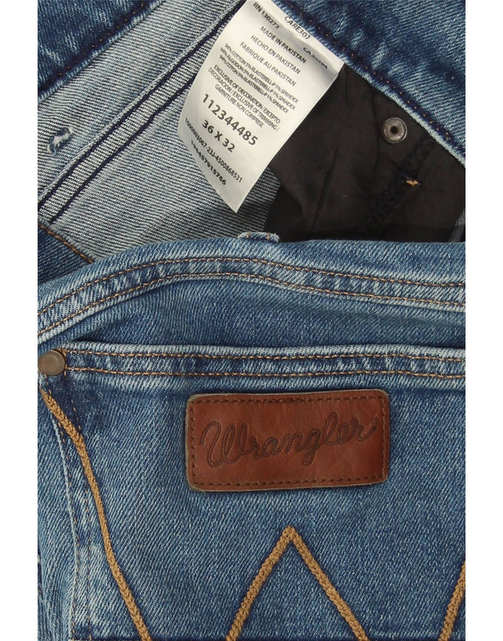 Wrangler Vaqueros Bootcut De Corte Relajado Para Hombre W36 L32 Algodón Azul