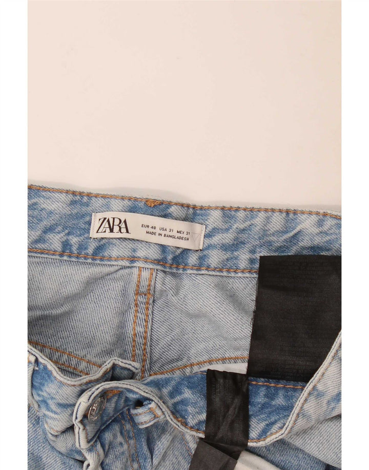 Zara Mens Slim Cropped Jeans EU 40 Medium W31 L26 Azul