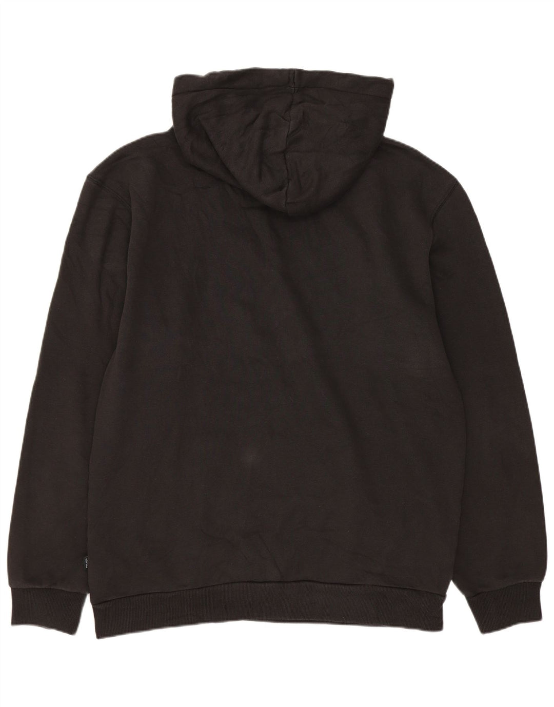 Puma Hombre Sudadera Con Capucha Gráfica Jersey De Algodón Negro Mediano