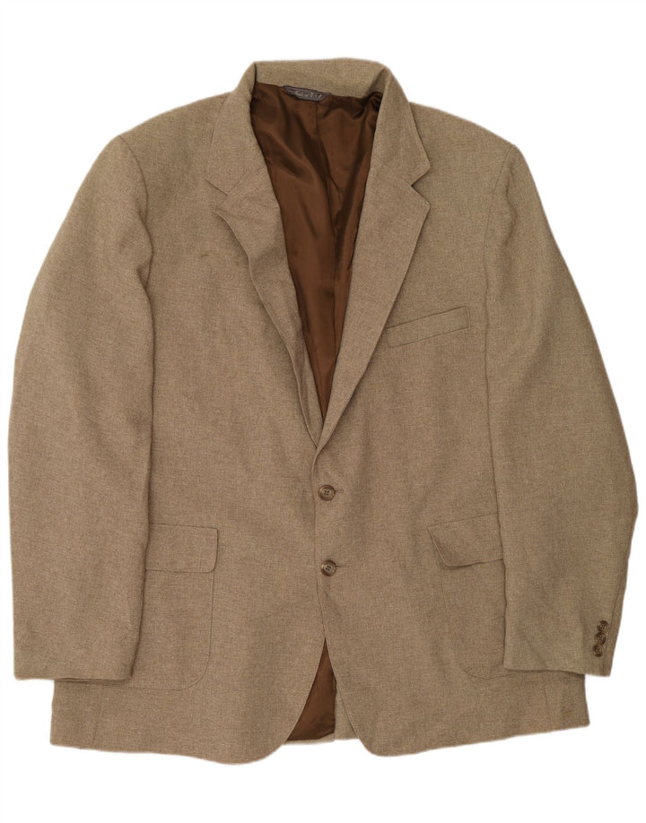 Levi's Action Suits Chaqueta tipo blazer con 2 botones para hombre, talla 50, 4XL, color beige
