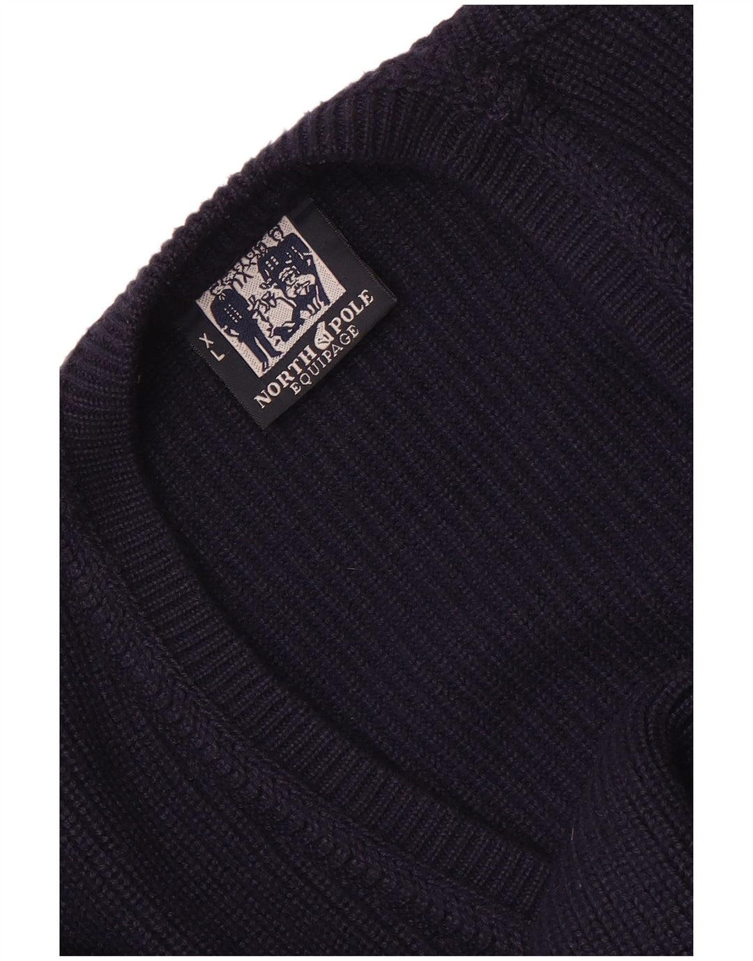 Suéter tipo cárdigan para hombre North Pole XL Azul marino