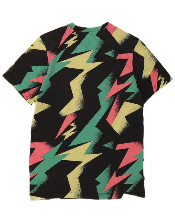 Jordan Mens Air Standard Fit Graphic Camiseta Top Pequeño Negro Geométrico