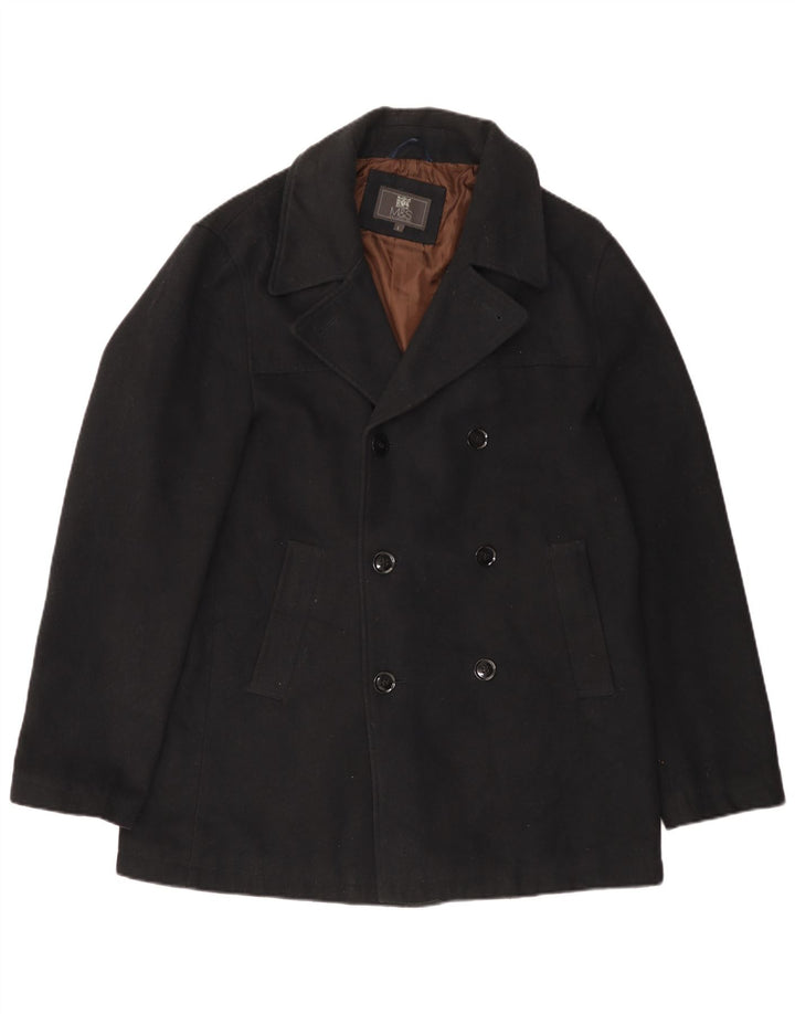 Marks & Spencer Chaquetón para hombre UK 40 Grande Poliéster negro