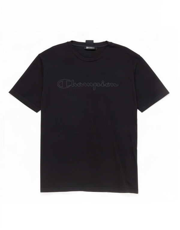 Champion Camiseta Gráfica Para Hombre Top Grande Azul Marino Algodón