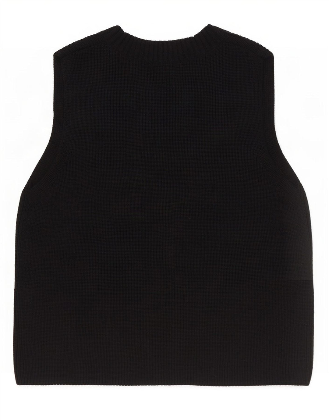 Cos - Camiseta sin mangas para mujer, talla grande, talla 10, color negro